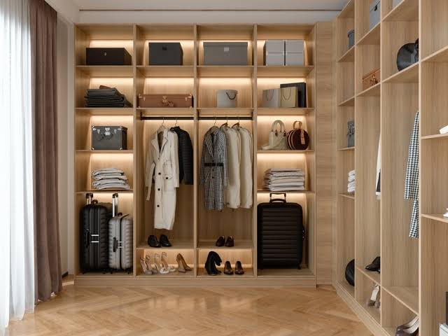 Closet Abierto de Lujo